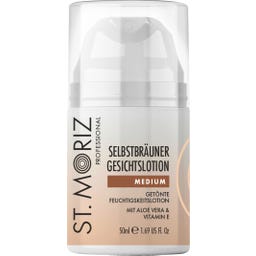 Professional Selbstbräunungslotion für das Gesicht - 50 ml