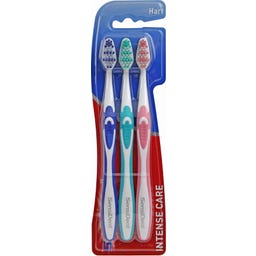 SensiDent Zahnbürste Intense Care Hart - 3 Stück