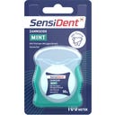 SensiDent Woskowana nić dentystyczna o smaku mięty - 100 m