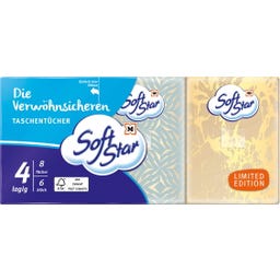 Pocket Taschentücher Die Verwöhnsicheren 4-lagig 8x6 Stück - 48 Stück