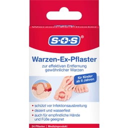 SOS Warzen-Ex-Pflaster - 24 Stück