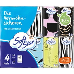 Taschentücher Die Verwöhnsicheren 4-lagig 30x10 Stück - 300 Stück