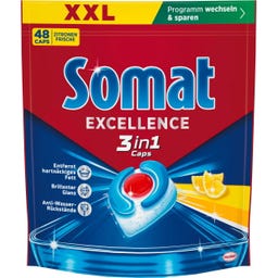 Somat Excellence Lemon 3in1 Caps - 869 g