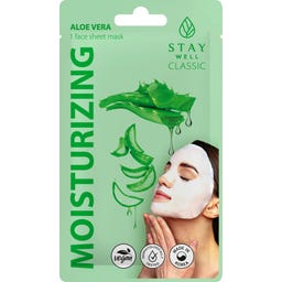 Stay Well Classic sheet mask - ALOE Moisturizing - 22 g