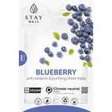 Stay Well Vegan sheet mask - BLUEBERRY
