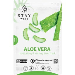 Stay Well Vegan sheet mask - ALOE - 1 Stk