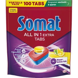 Somat All In 1 Extra 100 Tabs - 869 g