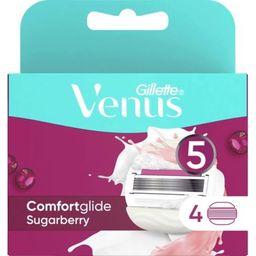 Venus ComfortGlide Sugarberry Scheermesjes - 4 Stuks