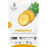 Stay Well Vegan sheet mask - PINEAPPLE