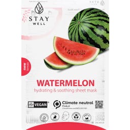 Stay Well Vegan sheet mask - WATERMELON - 1 Stk