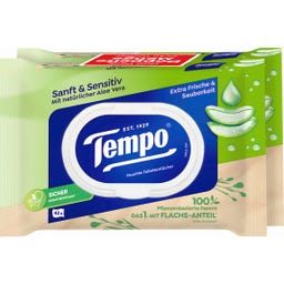 Tempo Feuchte Toilettentücher Sanft & Sensitiv - 84 Stück
