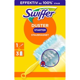 Swiffer Staubmagnet Starterset Griff + 3 Tücher - 1 Stk