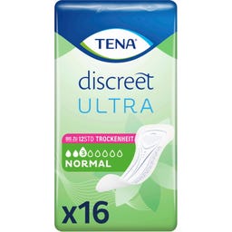 discreet Ultra Inkontinenzeinlagen Normal - 16 Stück