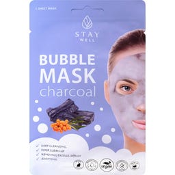 Stay Well Deep Cleansing Bubble Mask – CHARCOAL - 20 g