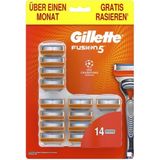 Gillette Fusion5 - Cuchillas de repuesto, 14 uds.