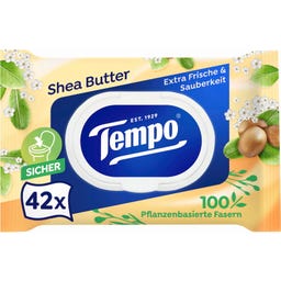 Tempo Feuchtes Toilettenpapier Shea Butter - 42 Stück