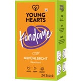 YOUNG HEARTS Kondome Gef&uuml;hlsecht