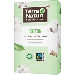 Terra Naturi Wattestäbchen - 200 Stück