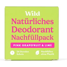 Wild Deodorant Grapefruit Lime Nachfüllung - 40 g
