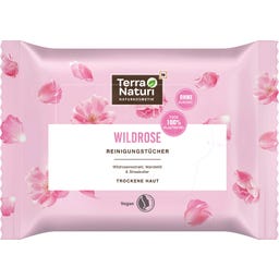 Terra Naturi WILDROSE Reinigungstücher - 25 Stück