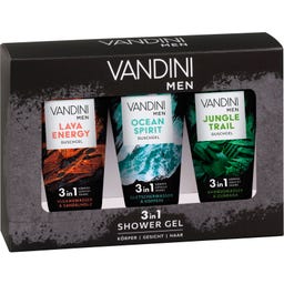 VANDINI MEN Duschgel Trio Geschenkpackung - 1 Stk