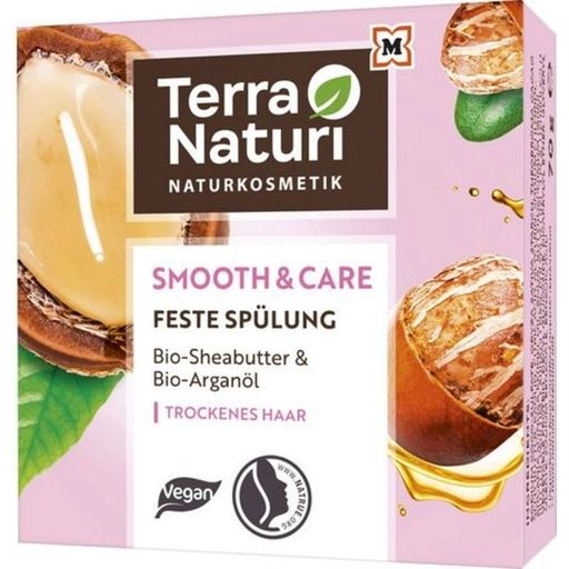 Terra Naturi Odżywka do włosów w kostce Smooth & Care - 70 g