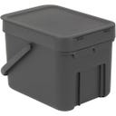 Brabantia Odpadkový kôš Sort & Go 6 l - Grey