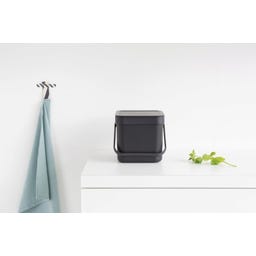 Brabantia Odpadkový kôš Sort & Go 6 l - Grey