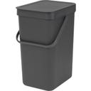 Brabantia Abfallbehälter Sort & Go 12 L - Grey