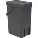 Brabantia Abfallbehälter Sort & Go 12 L - Grey