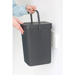 Brabantia Abfallbehälter Sort & Go 12 L - Grey