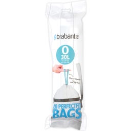 PerfectFit Sacos de Lixo para Bo Touch Bin — Embalagem em Rolo - 30L (O) - 20 Unidades