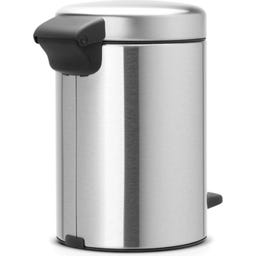 Brabantia Newicon Pedal Bin 3 L with Plastic Liner - Matt Steel