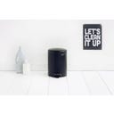 Treteimer Newicon 5 L mit Kunststoffeinsatz - Matt Black