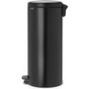 Treteimer Newicon 30 L mit Kunststoffeinsatz - Matt Black