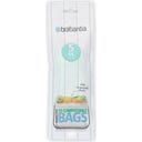 Brabantia PerfectFit Sacos de Lixo Biodegradáveis - 