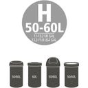 Brabantia Sacs Poubelle PerfectFit - En Rouleau - 50-60 L (H) - 10 pièces