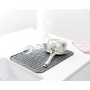 Brabantia Siliconen Afdruipmat - Dark Grey