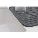 Brabantia Siliconen Afdruipmat - Dark Grey