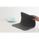 Brabantia Siliconen Afdruipmat - Dark Grey