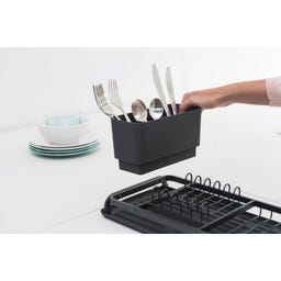 Compact Draining Rack - Dark Grey