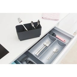 Compact Draining Rack - Dark Grey