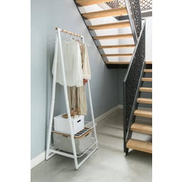 Brabantia Kleiderständer Linn, Klein - Weiß