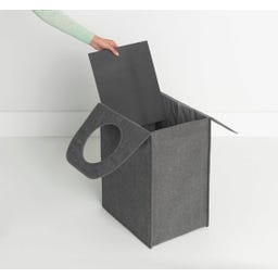 Brabantia Wäschekorbtasche rechteckig - Pfeffer-Schwarz