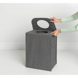 Brabantia Wäschekorbtasche rechteckig - Pfeffer-Schwarz