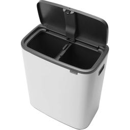Brabantia Bo Touch Bin, 2 x 30 Liter - White