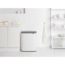 Brabantia Bo Touch Bin, 2 x 30 Liter - White