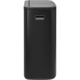 Bo Touch Bin 2 x 30 L mit 2 Kunststoffeinsätzen - Matt Black
