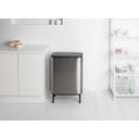 Brabantia Bo Touch Bin Hi 2 x 30 L - Matt Steel Fingerprint Proof