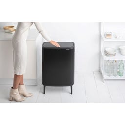 Brabantia Bo Touch Bin Hi 60 L - Matt Black